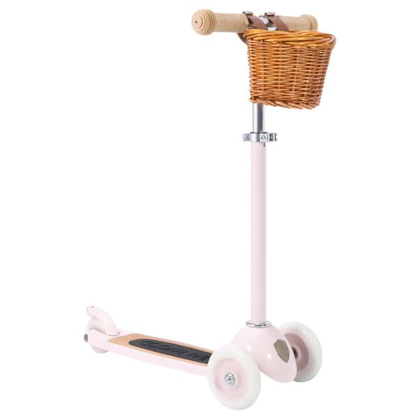 Trottinette 3 roues Rose