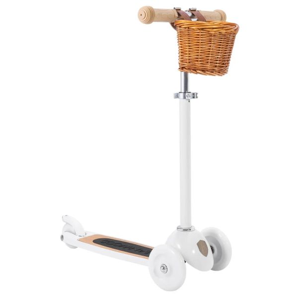 Trottinette 3 roues Blanche