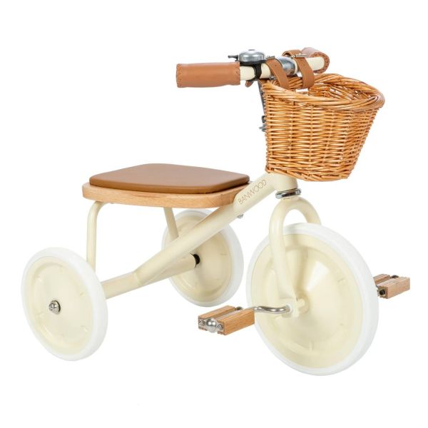 Tricycle vintage Crème