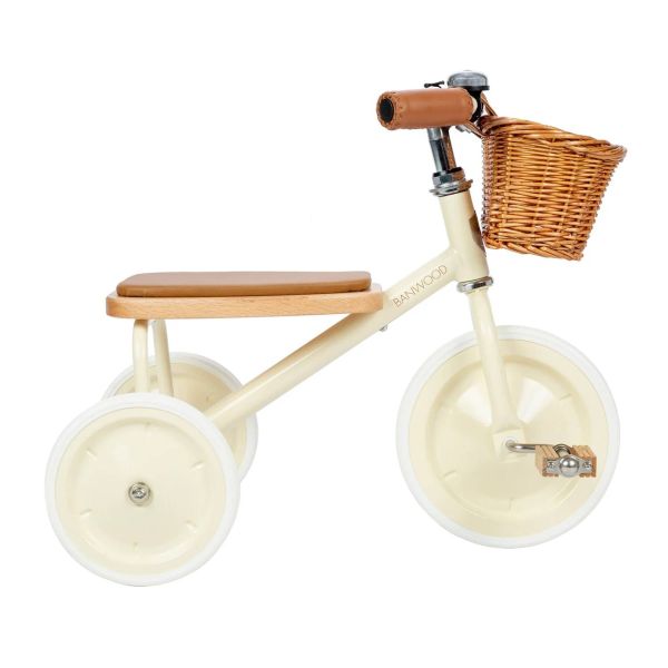 Tricycle vintage Crème