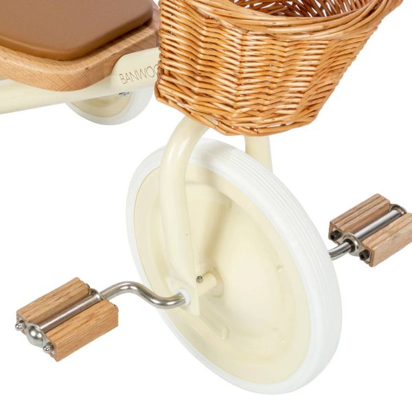 Tricycle vintage Crème