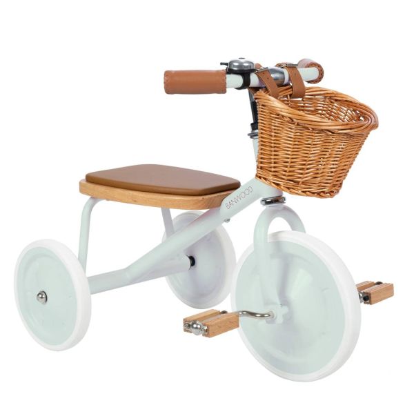 Tricycle vintage Vert menthe