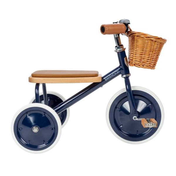 Tricycle vintage Bleu marine