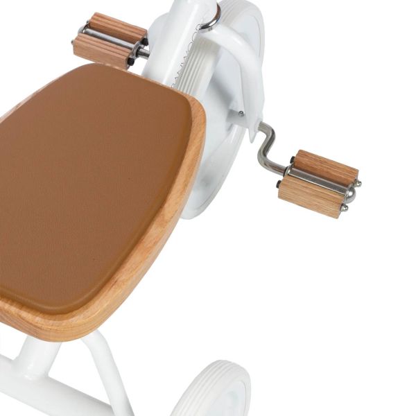 Tricycle vintage Blanc