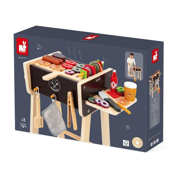 Barbecue en bois pour enfant