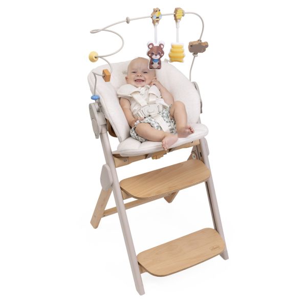 Barre de jeu bébé pour chaise haute Meraviglia