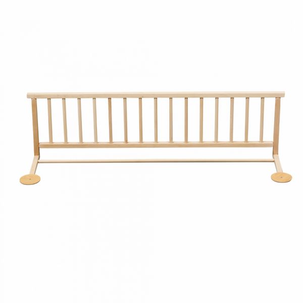 Barrière de lit enfant bois 35 x 127 cm Audrey Vernis naturel