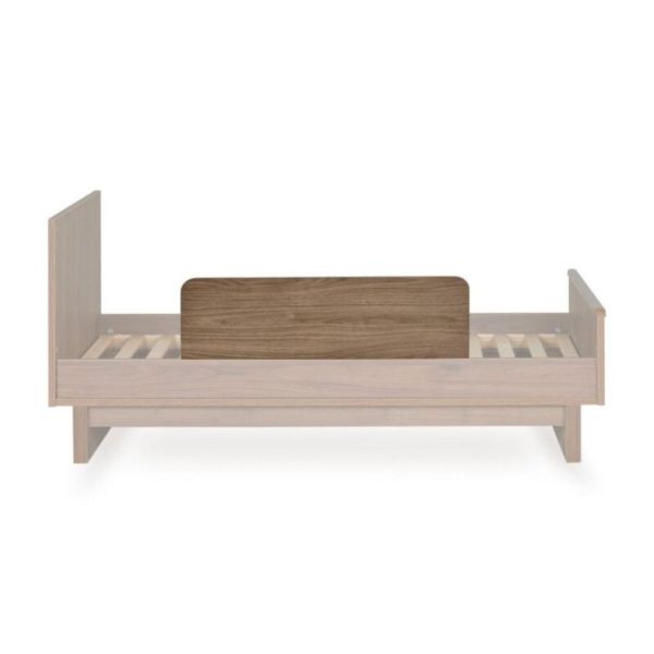 Barrière de lit 90 cm - Noyer