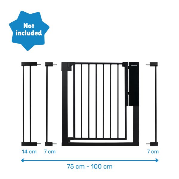 Barrière de sécurité automatique Safe & Pass 75-81,5 cm fixation pression
