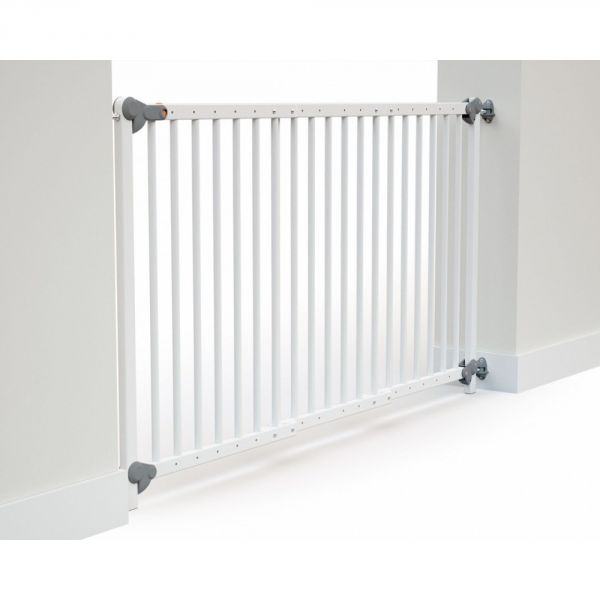 Barrière de sécurité ultra extensible blanc