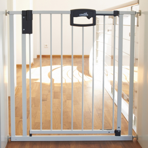 Barrière de sécurité métal Easy lock plus 80,5-88,5 cm