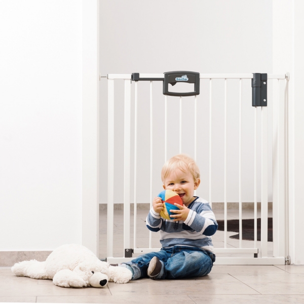 Barrière de sécurité métal Easy lock plus 80,5-88,5 cm