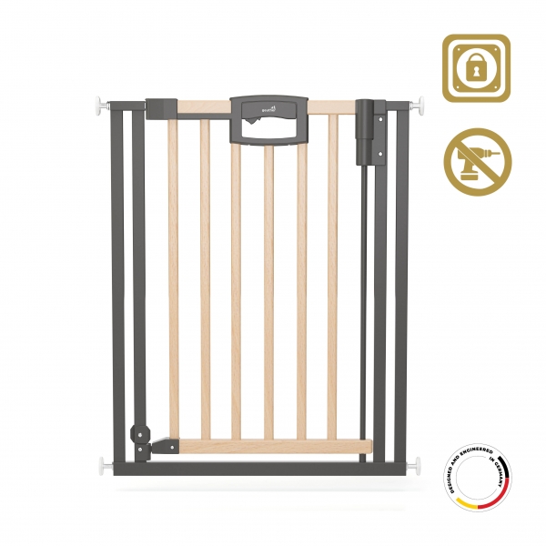 Barrière de sécurité Easy lock wood plus 68-76 cm