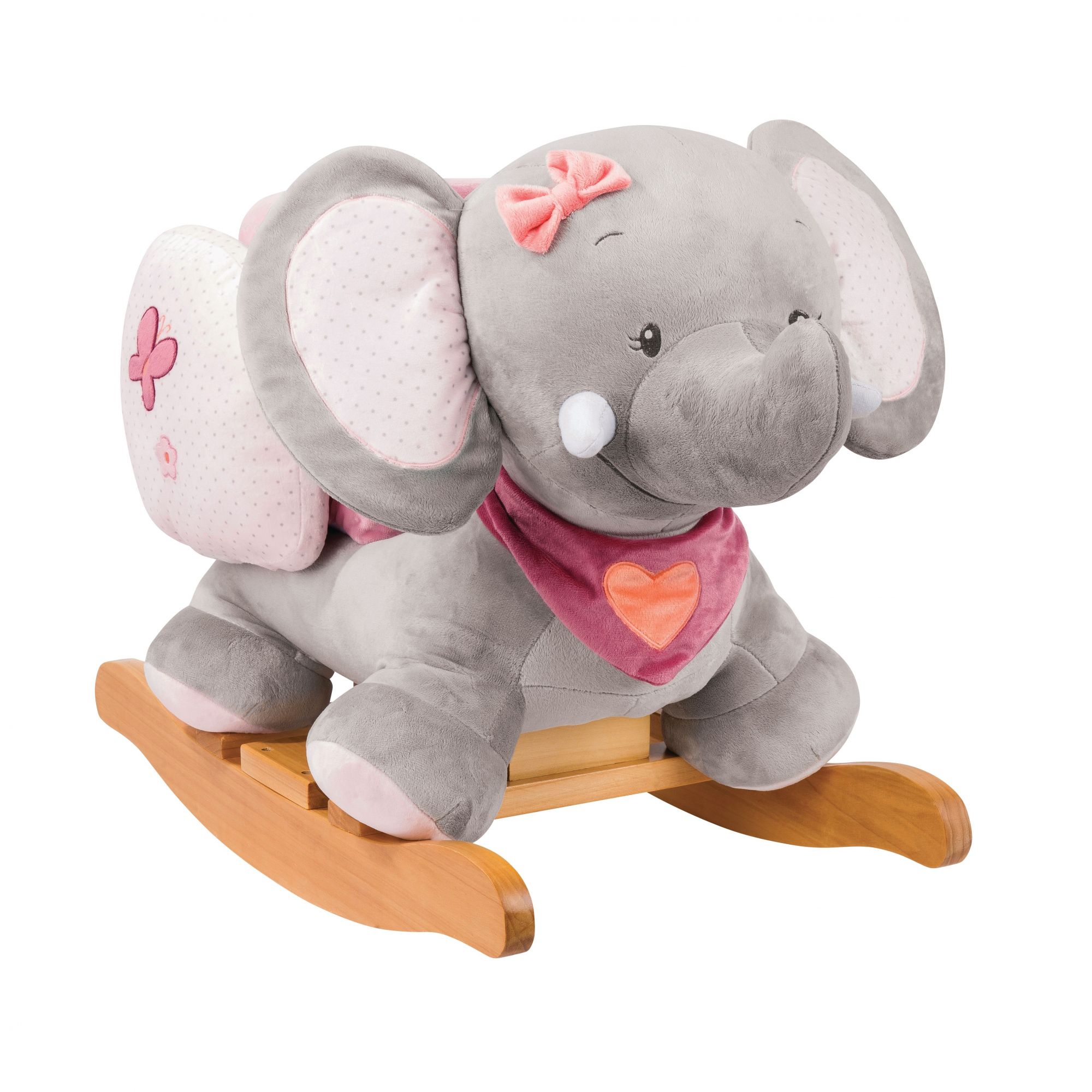 Elephant a sales bascule en bois