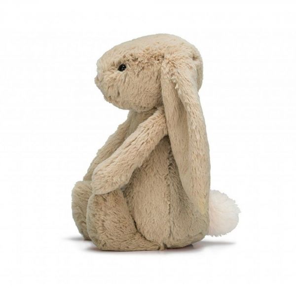 Peluche Lapin Bashful Beige - 18 cm