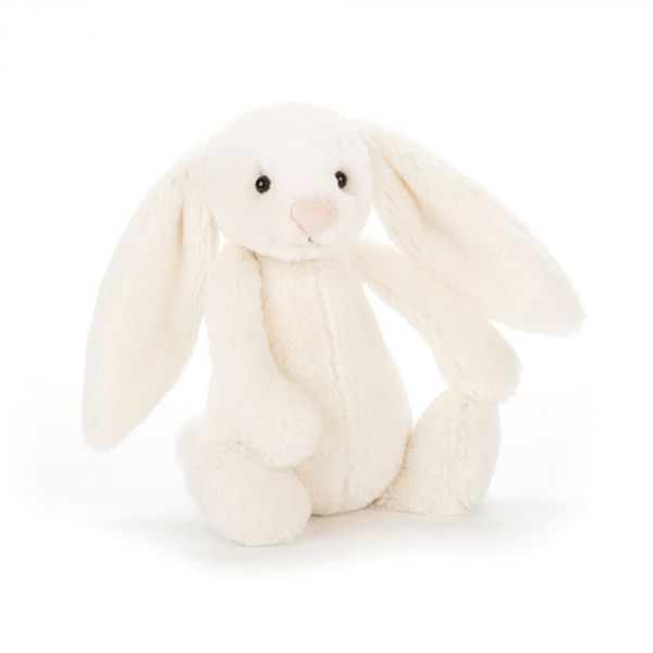 Peluche Lapin Bashful Crème - 18 cm