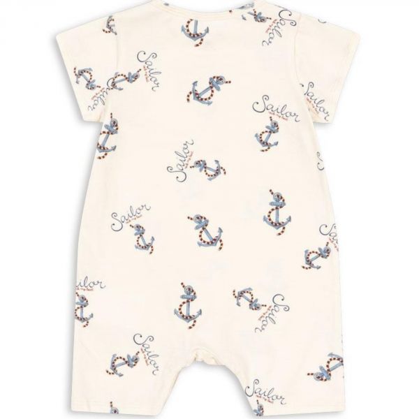 Combinaison enfant Gots - Mon bateau 6 mois