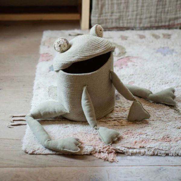 Panier de rangement Fred la grenouille