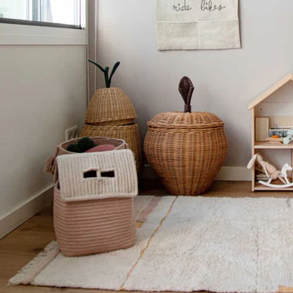 Panier de rangement Maison Vintage Nude