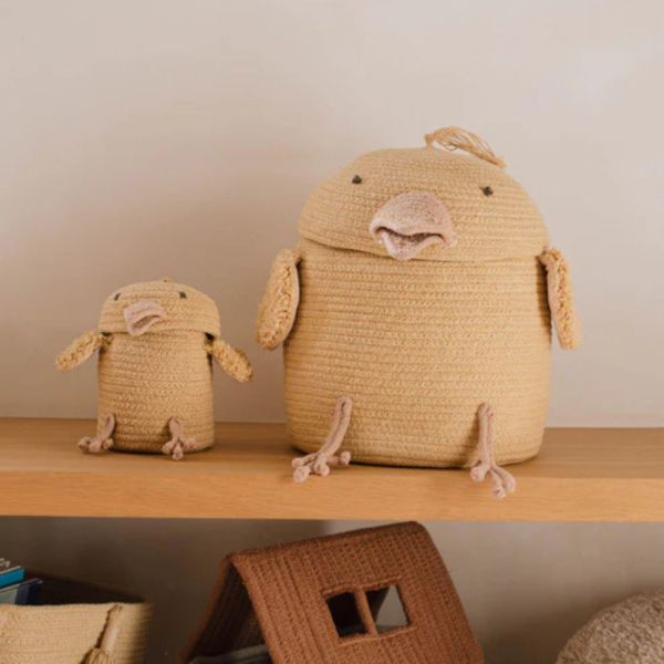 Panier de rangement mini Charlie le poulet