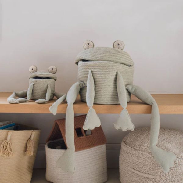 Panier de rangement mini Fred la grenouille