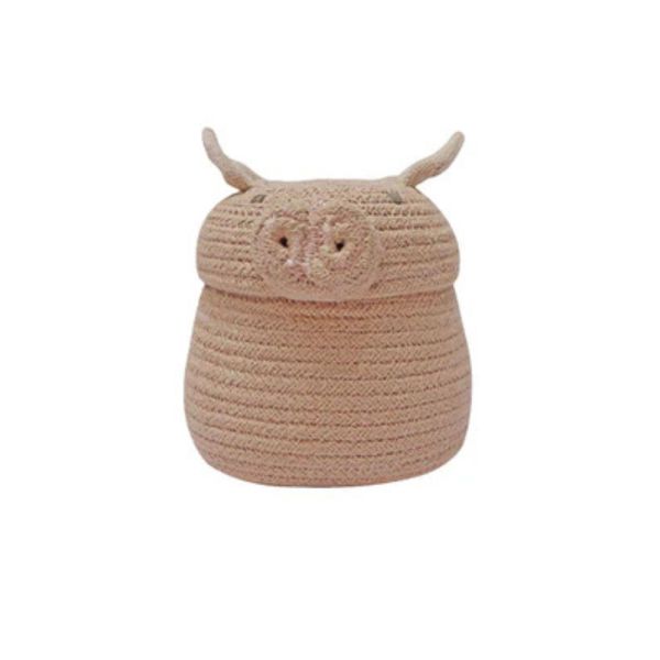 Panier de rangement mini Peggy le cochon