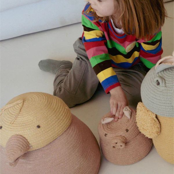 Panier de rangement mini Peggy le cochon