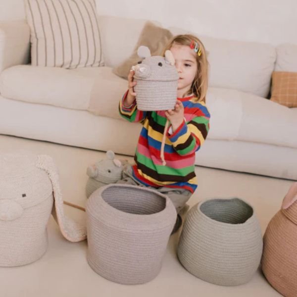 Panier de rangement mini Renata le rat