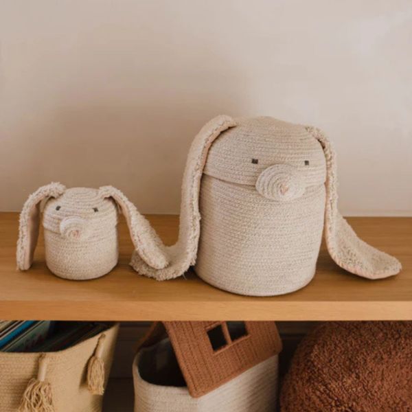 Panier de rangement mini Rita le lapin
