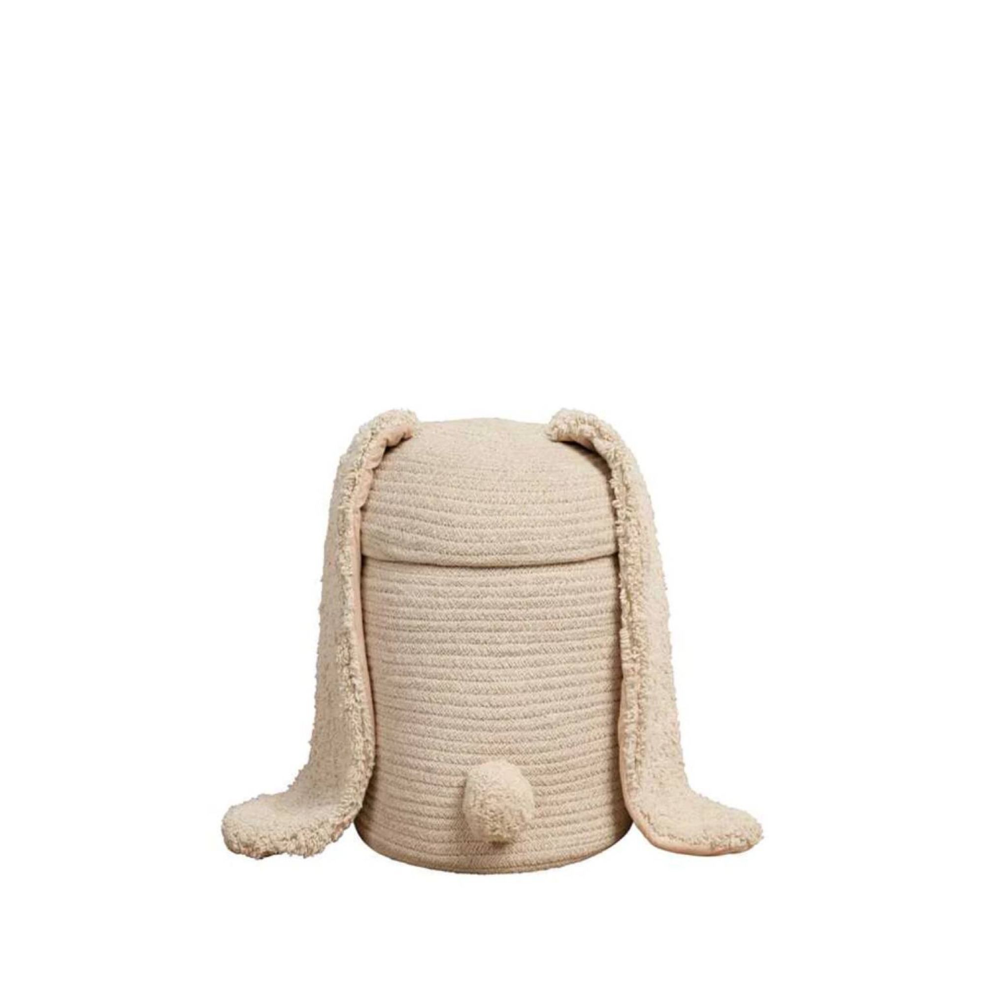 Pot De Rangement EDZARD En Forme De Lapin - Argenté, Hauteur 12 Cm, Diamètre 9 Cm - Pour Confiture, Sucre, Décoration - Idée Cadeau