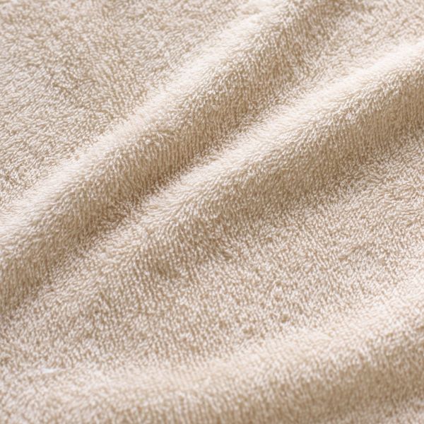 Cape de bain bébé 75x75 cm Color Crème