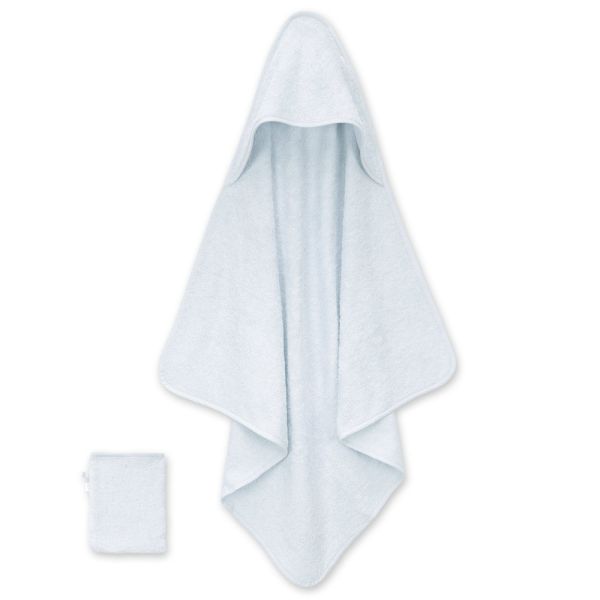 Cape de bain bébé 75x75 cm Terry Glacier