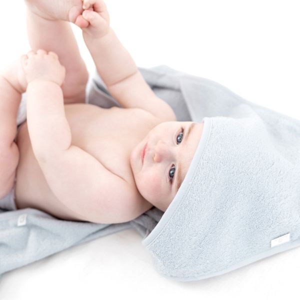 Cape de bain bébé 75x75 cm Terry Glacier