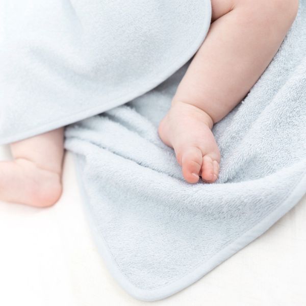 Cape de bain bébé 75x75 cm Terry Glacier