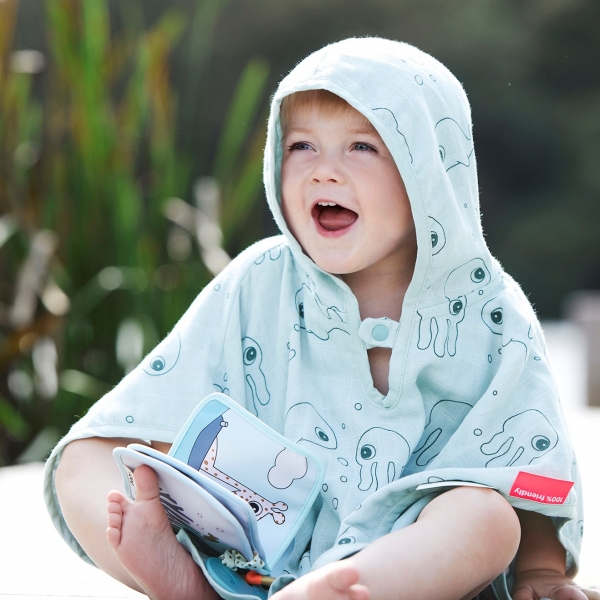 Done By Deer Poncho De Bain Sea Friends Made In Bebe Done By Deer Poncho De Bain Sea Friends Made In Bebe