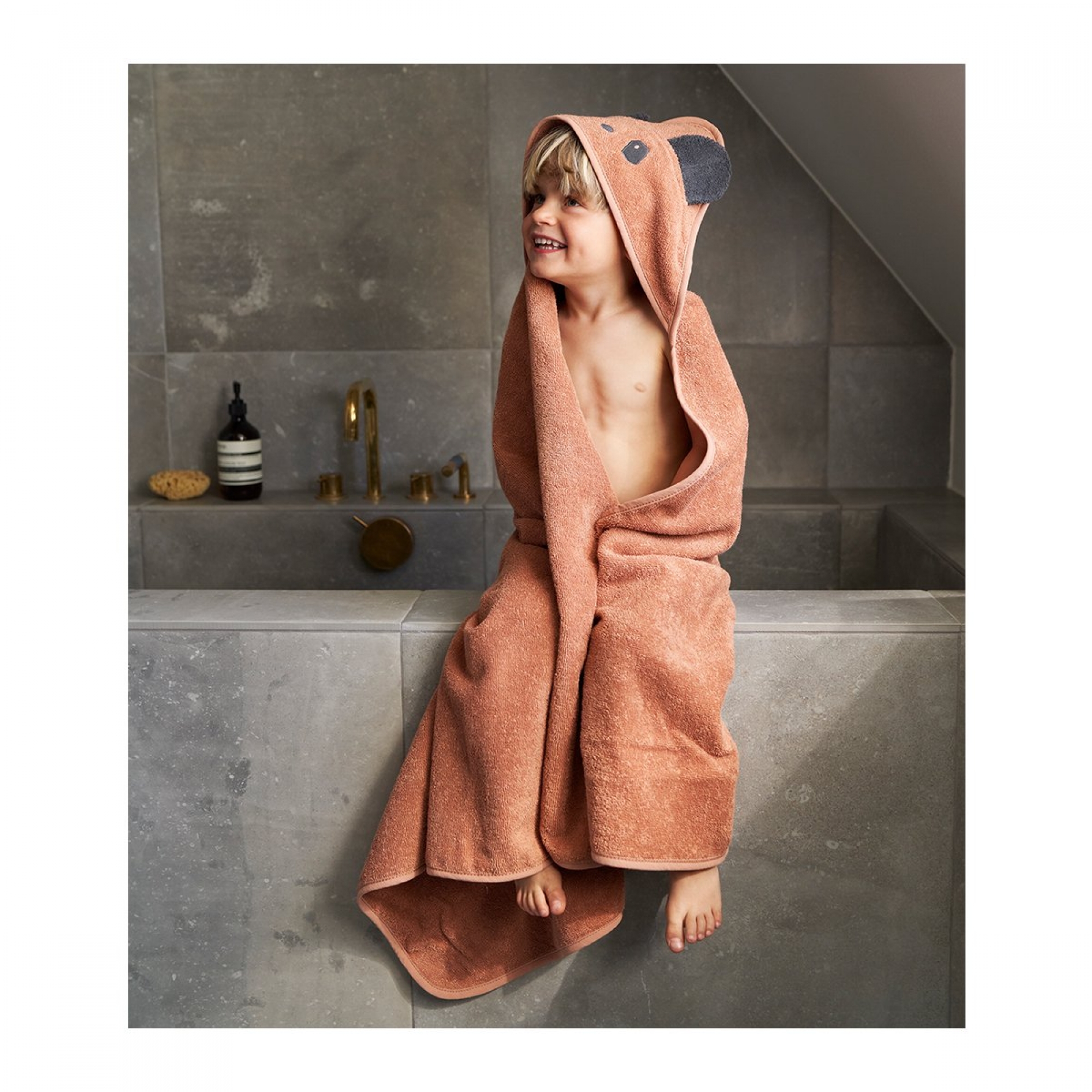 Liewood Cape De Bain Augusta Panda Tuscany Rose Made In Bebe
