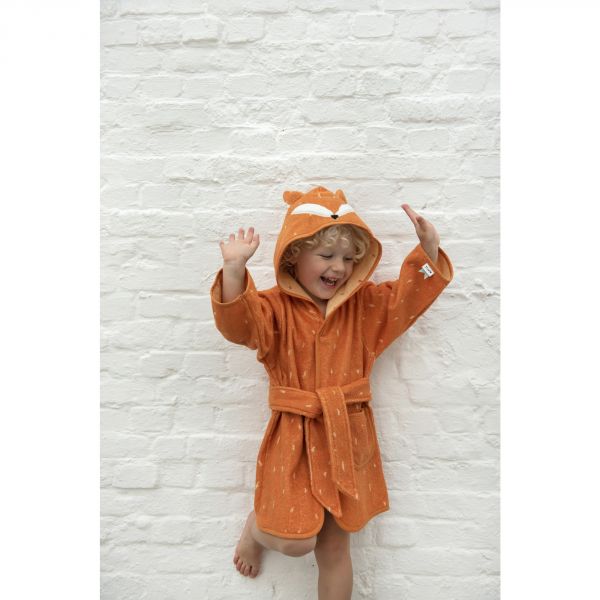 Peignoir enfant 5-6 ans Mr Fox