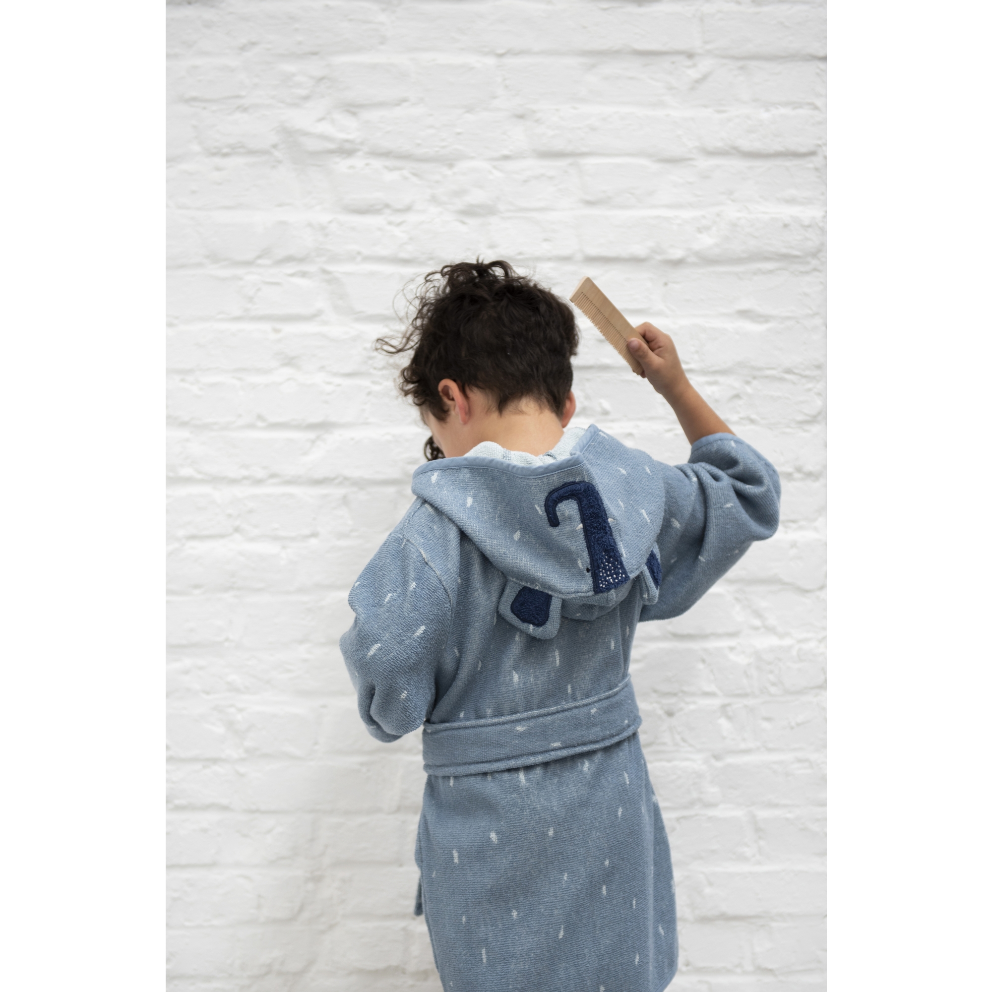 Trixie Peignoir Enfant 5 6 Ans Mrs Elephant Made In Bebe