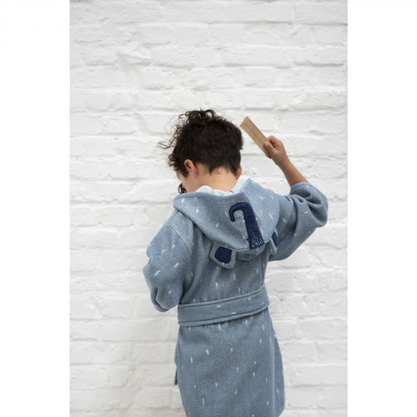 Peignoir enfant 1-2 ans Mrs Elephant