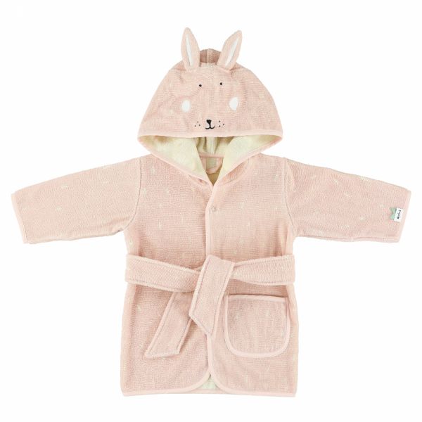 Peignoir enfant 1-2 ans Mrs Rabbit