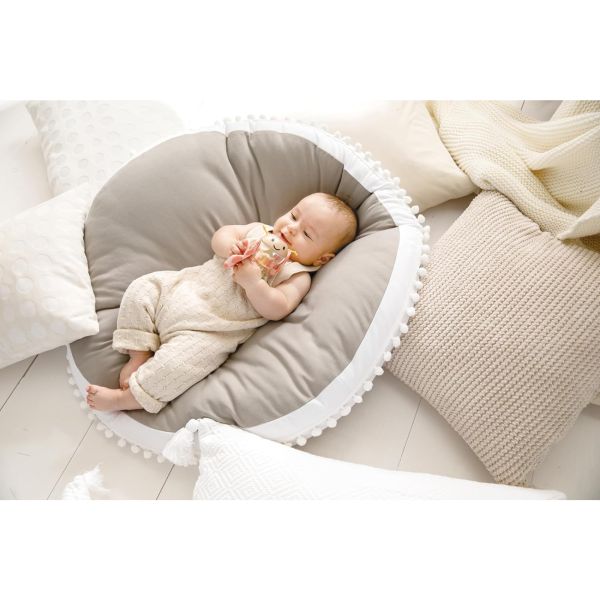 Hochet bâton de pluie papillon rose