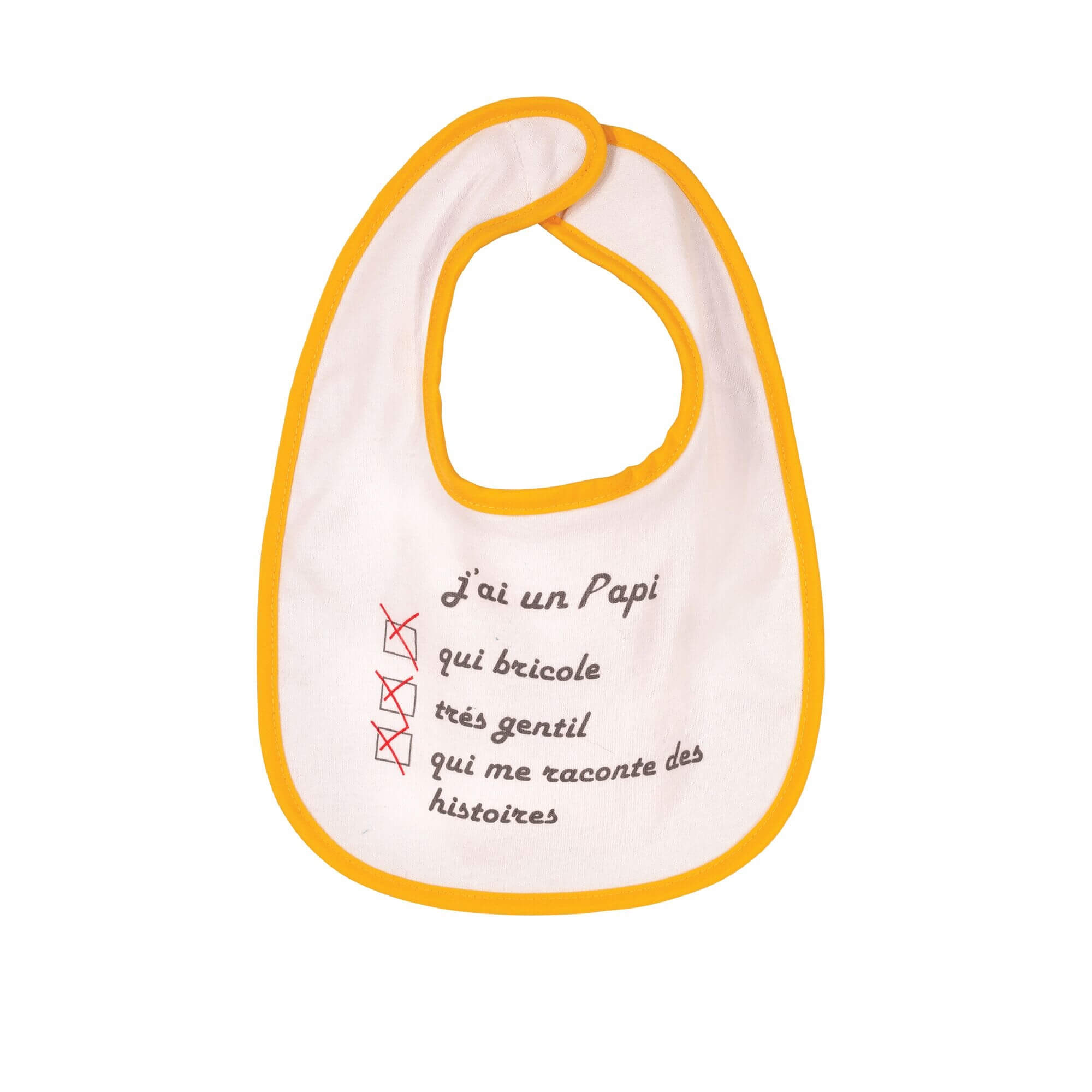 Trois Kilos Sept Bavoir 1er Age J Ai Un Papi Made In Bebe