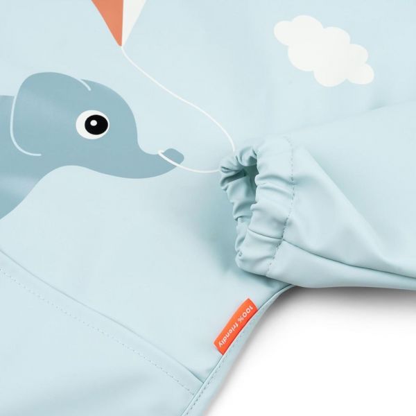 Bavoir à manches avec poche Playground beu