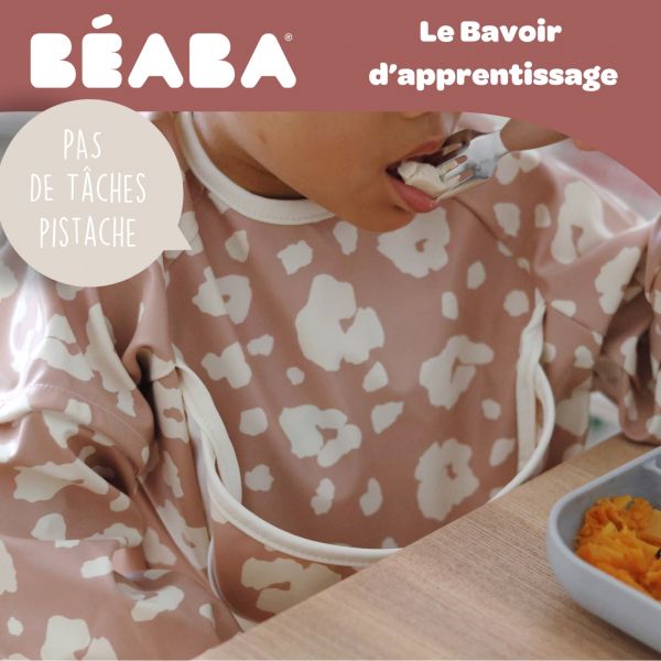 Bavoir à manches évolutif et 2 en 1 - Savannah bloom