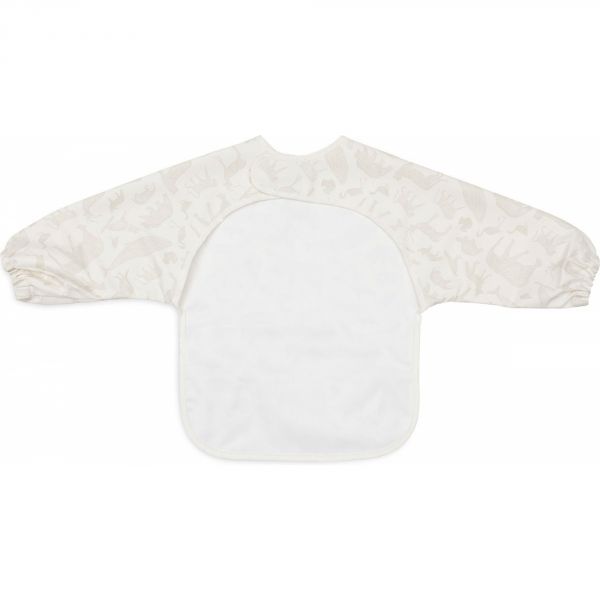 Bavoir manches longues imperméable Animaux Nougat