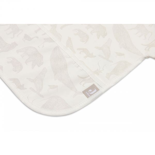 Bavoir manches longues imperméable Animaux Nougat