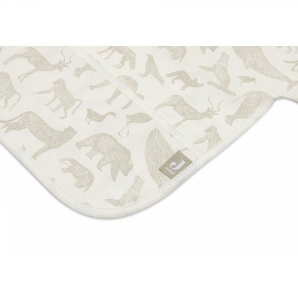 Bavoir manches longues imperméable Animaux Olive Green