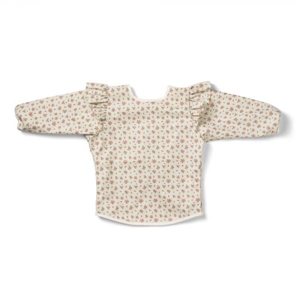 Bavoir manches longues Autumn Rose