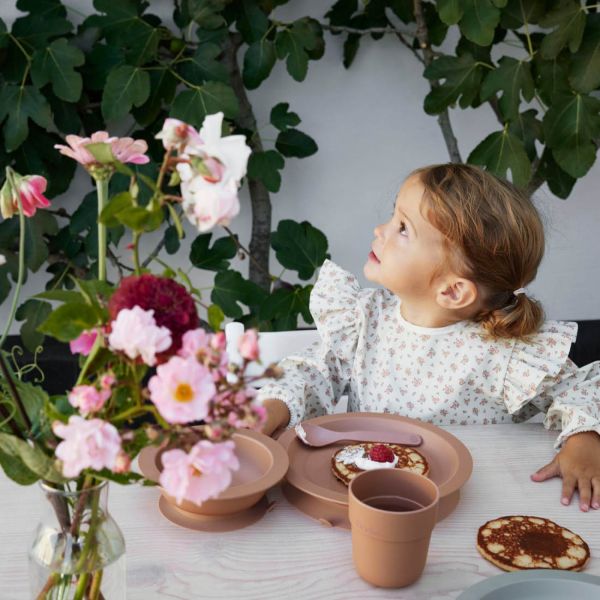 Bavoir manches longues Autumn Rose