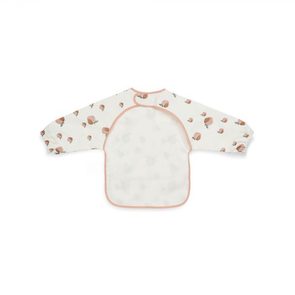 Bavoir manches longues imperméable Peach